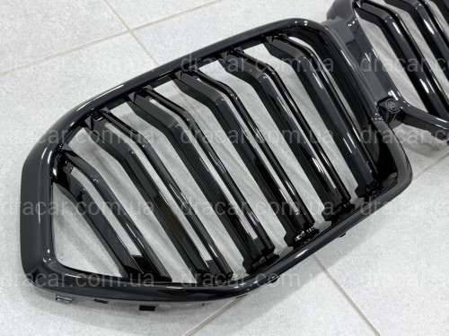 Решетка радиатора ноздри стиль Х6M F96 для BMW X6 G06 2019- черный глянец артикул 8202