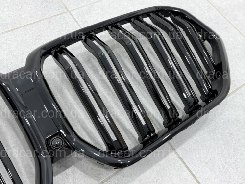 Решетка радиатора ноздри стиль Х6M F96 для BMW X6 G06 2019- черный глянец артикул 8202