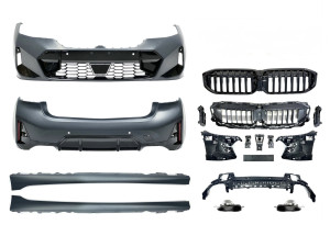 Комплект обвеса M paket LCI BMW 3 series G20 2023+ (передний / задний бампер, пороги, насадки на труби, жалюзи, ноздри)