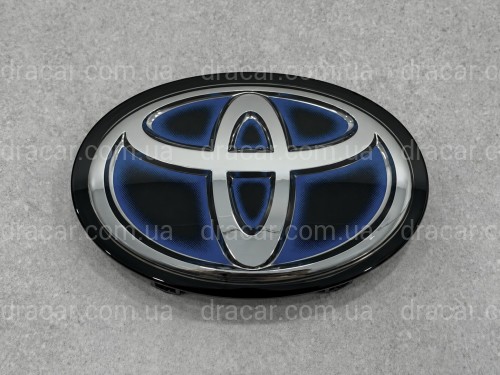 Эмблема TOYOTA под ДИСТРОНИК под стекло синяя 5314142020 артикул 10532