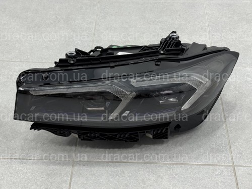 Фары LCI 2022+ рестайлинг Shadow Line для BMW G20 / G21 2019-2022 2шт. с заменой бампера на 22+ артикул 10528