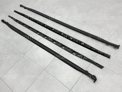 Лезвия на пороги GTI для Volkswagen Golf 8 2021- артикул 10211