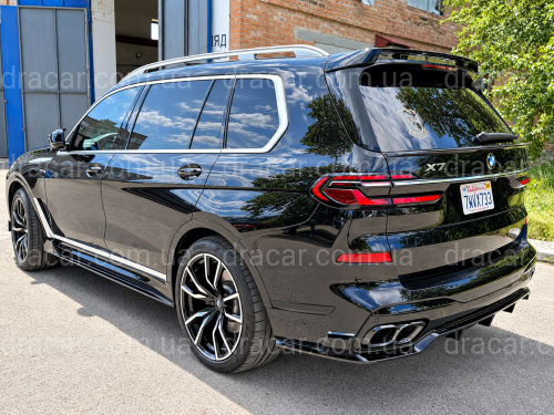 Диффузор накладка заднего бампера M Paket Paradigm для BMW X7 G07 2019-2026 артикул 9665