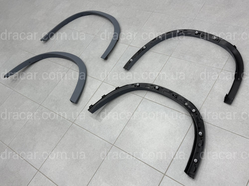 Расширители накладки арок M Paket BMW X1 U11 U12 2023- 4шт. артикул 9653