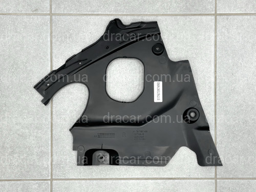 Накладка замка капота правая 51767397490 для BMW X3 G01 2018-2024 артикул 10604