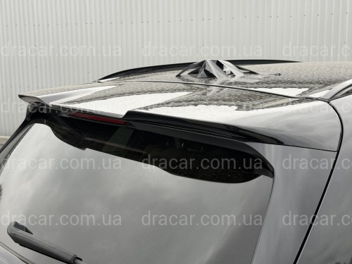 Спойлер на крышку багажника Х5M F95 стиль BMW X5 G05 2019- черный глянец  артикул 7891