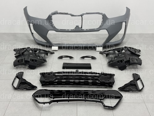 Передний бампер M paket BMW X1 U11 U12 2022- артикул 9257