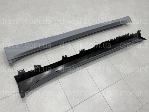 Комплект обвеса X5M F95 BMW для G05 2018-2022 (бампера в сборе, пороги, арки, ноздри, корпуса зеркал, жабры, спойлер) артикул 8847