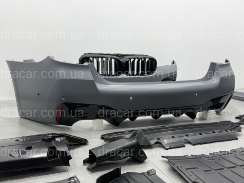 Комплект обвеса рестайлинг в стиле M5 LCI 2020+ для BMW 5 series G30 2016-2020 с фарами BMW Laser артикул 8019