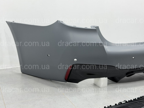 Комплект обвеса стиль M5 F90 LCI для BMW 5 series G30 2020-2023 (передний / задний бампер, пороги) артикул 8483