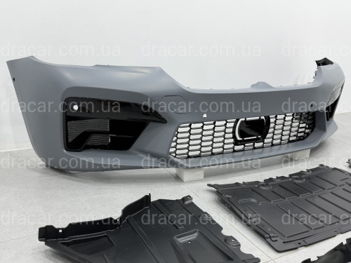 Передний бампер M5 F90 стиль BMW 5 Series G30 G31 LCI 2020-2023 артикул 8168