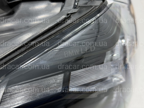 Комплект рестайлинга передней части в стиле M5 LCI 2020+ для BMW 5 series G30 G31 2016-2020 с фарами Shadow Line артикул 10628