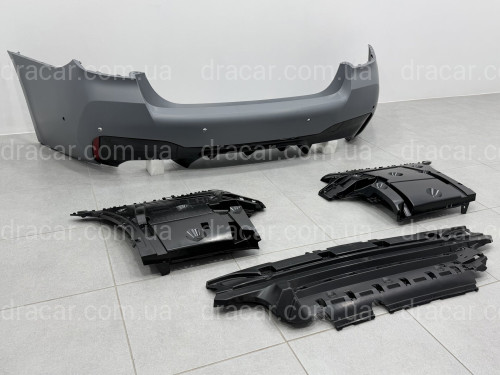 Комплект обвеса стиль M5 F90 LCI для BMW 5 series G30 2020-2023 (передний / задний бампер, пороги) артикул 8483