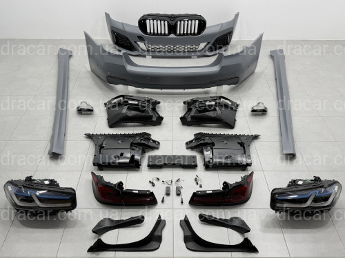 Комплект обвеса рестайлинг M paket LCI 2020+ для BMW 5 series G30 2016-2020 с фарами BMW Laser артикул 8018