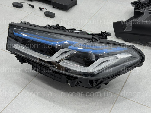 Комплект рестайлинга передней части M paket LCI 2020+ для BMW 5 series G30 G31 2016-2020 с фарами BMW Laser артикул 8695