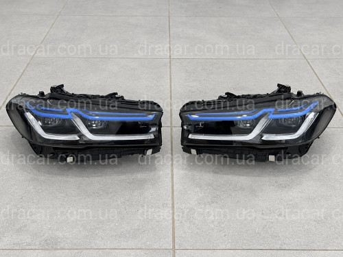 Комплект рестайлинга передней части M paket LCI 2020+ для BMW 5 series G30 G31 2016-2020 с фарами BMW Laser артикул 8695