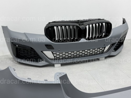 Комплект обвеса рестайлинг M paket LCI 2020+ для BMW 5 series G30 2016-2020 с фарами BMW LED артикул 10661