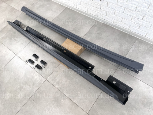 Пороги AMG Mercedes CLA class C117 2013-2018 артикул 10687