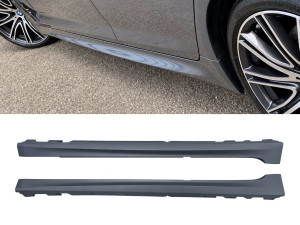 Накладки на пороги M-paket BMW 5 series G30 / G31 2017-2023