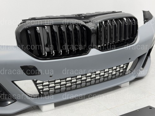 Комплект обвеса M paket LCI BMW 5 series G30 2020+ (передний / задний бампер, пороги, насадки на труби, жалюзи, ноздри) артикул 10573