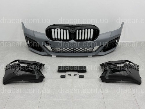Комплект обвеса M paket LCI BMW 5 series G30 2020+ (передний / задний бампер, пороги, насадки на труби, жалюзи, ноздри) артикул 10573