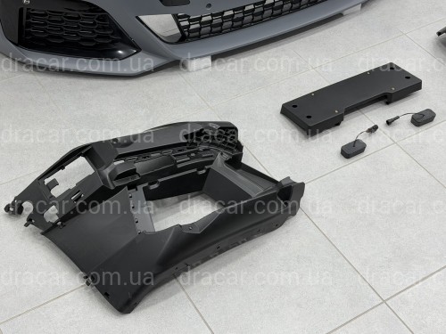 Комплект обвеса M paket LCI BMW 5 series G30 2020+ (передний / задний бампер, пороги, насадки на труби, жалюзи, ноздри) артикул 10573