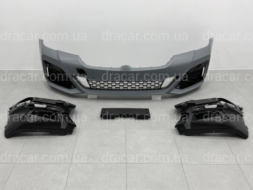 Комплект обвеса M paket LCI  для BMW 5 series G30 2020-2023 (передний / задний бампер, пороги) артикул 8444