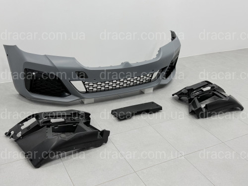Комплект обвеса M paket LCI  для BMW 5 series G30 2020-2023 (передний / задний бампер, пороги) артикул 8444
