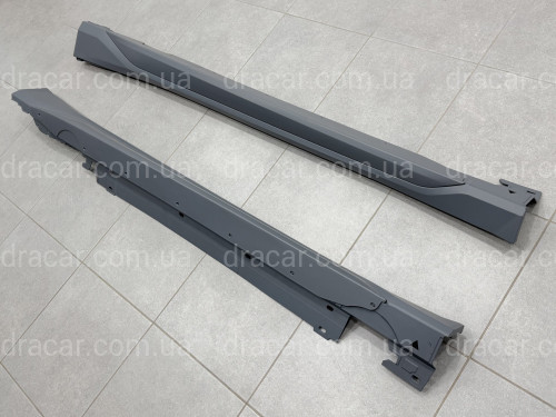 Пороги M-paket BMW X1 U12 LONG 2023+ 2шт. артикул 3865