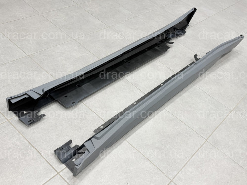 Пороги M-paket BMW X1 U12 LONG 2023+ 2шт. артикул 3865