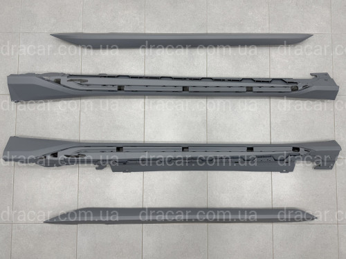 Пороги M-paket BMW X1 U12 LONG 2023+ 2шт. артикул 3865