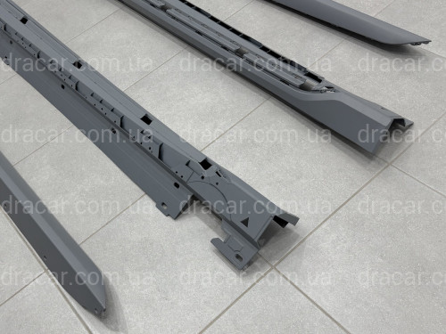 Пороги M-paket BMW X1 U12 LONG 2023+ 2шт. артикул 3865