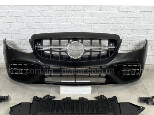 Передний бампер в сборе AMG E63 стиль Mercedes E-Class W213 2016-2020 артикул 10692