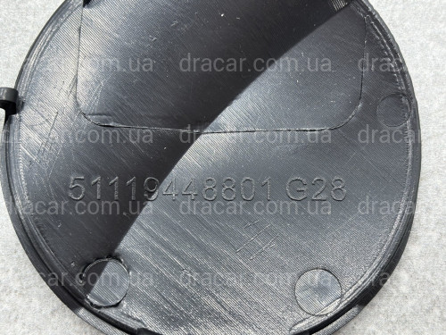 Заглушка буксировочного крюка 51119448801 M Paket BMW 3 G20/G21 2018-2022 артикул 10031