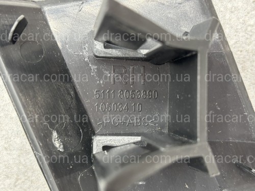 Правая крышка омывателя фары М пакет 51118059938 BMW X5 F15 2013-2018	 артикул 9588