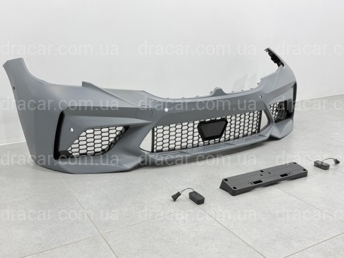 Бампер передний в стиле M3 CS для BMW 3 series G20 G21 2018-2022 артикул 9484