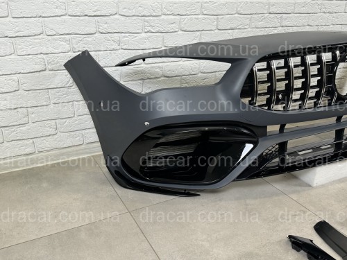 Бампер передний в сборе CLA45 AMG Mercedes-Benz CLA class C118 2019-2023 артикул 9646