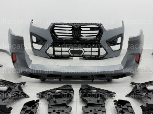Рестайлинг комплект обвеса X5M F95 2023+ для BMW X5 G05 2018-2022 С ФАРАМИ SHADOW LINE артикул 10531