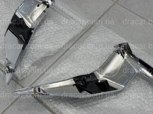 Решетка радиатора с ресницами Toyota Land Cruiser Prado 150 2018-2022 артикул 7491