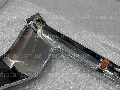 Решетка радиатора с ресницами Toyota Land Cruiser Prado 150 2018-2022 артикул 7491