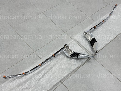 Ресницы на Led фары Toyota Land Cruiser Prado 150 2018-  комплект 2шт. артикул 7054