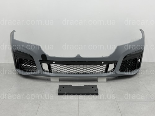 Бампер передний M760 BLACK для BMW 7 series G12 2019-2022 артикул 10216