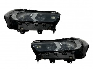 Фары Full LED Shadow line для BMW X5 G05 X6 G06 2023-2026 комплектные с блоками 2шт