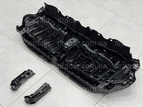 Центральные жалюзи с моторчиком СЕРЫЕ 51749447386 для BMW X6 G06 2019-2022 артикул 10746