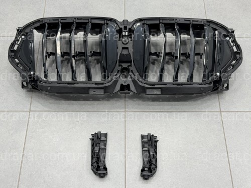 Центральные жалюзи с моторчиком 51138081415 для BMW X6 G06 2019-2022 артикул 10744