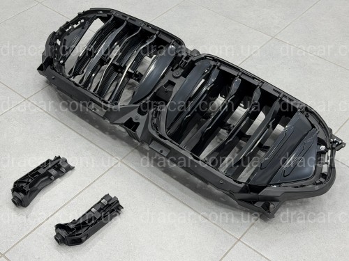 Центральные жалюзи с моторчиком 51138081415 для BMW X6 G06 2019-2022 артикул 10744