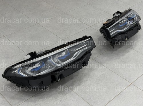 Фары LASER для BMW X7 G07 2019-2023 2шт., комплектные с блоками артикул 8878