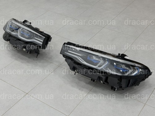 Фары LASER для BMW X7 G07 2019-2023 2шт., комплектные с блоками артикул 8878
