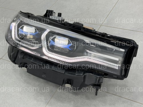 Фары LASER для BMW X7 G07 2019-2023 2шт., комплектные с блоками артикул 8878
