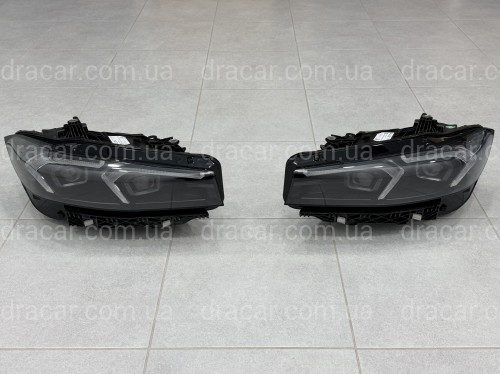 Фары LCI 2022+ рестайлинг Shadow Line для BMW G20 / G21 2022+ 2шт. артикул 10548